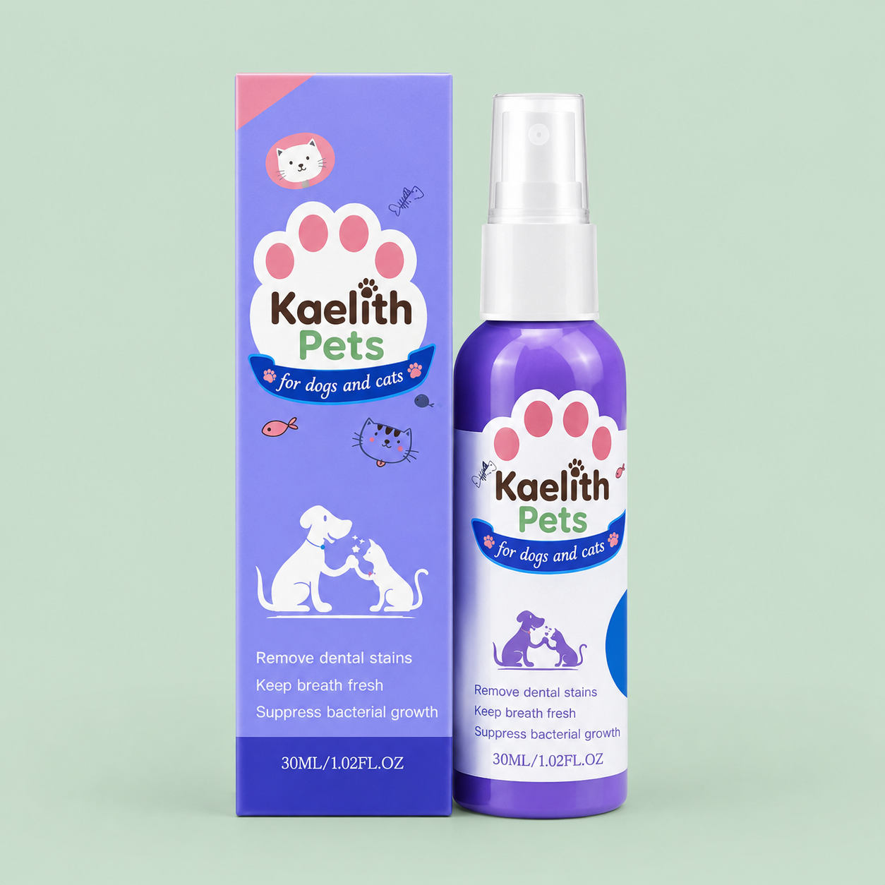Spray Aliento Fresco Kaelith Pets