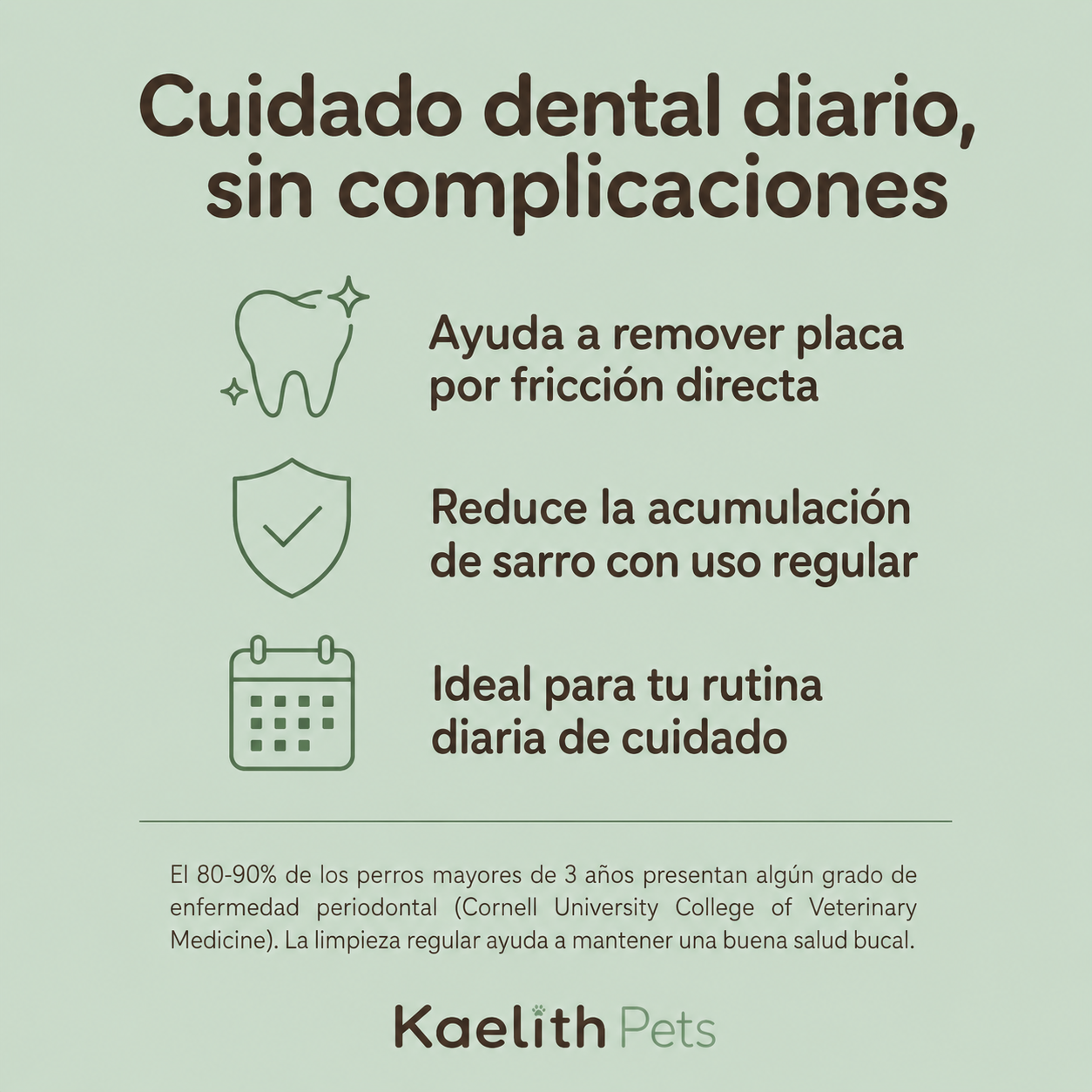 Toallitas Dentales de Dedo Kaelith Pets