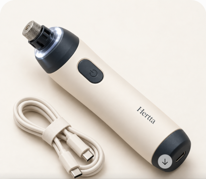 Hertta Silent LED Nail Clipper